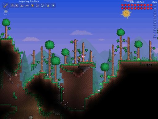 Terraria - Гайд по сбору комплекта Святой брони и Святого оружия а также Мотобура