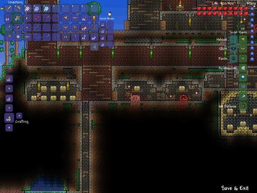 Terraria - Гайд по сбору комплекта Святой брони и Святого оружия а также Мотобура